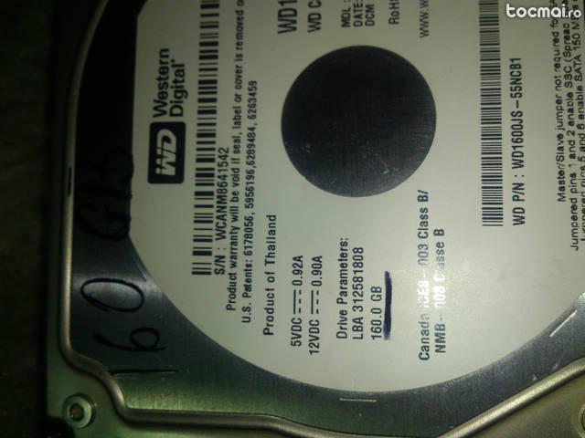 Hard Western Digital 160 GB