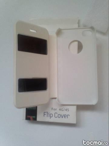Husa Flip Cover S View iPhone 4