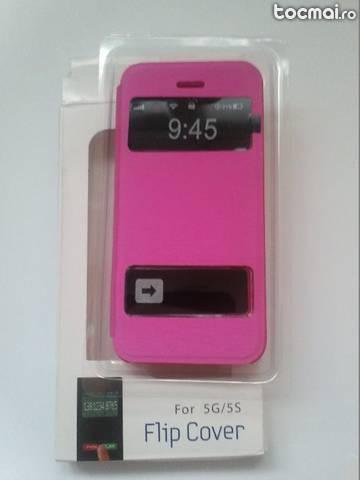 Husa flip cover s- view Iphone 5G/ 5S