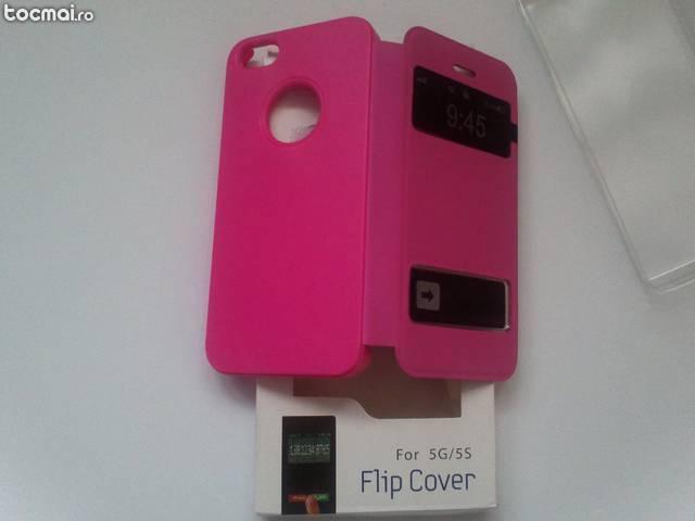 Husa flip cover s- view Iphone 5G/ 5S
