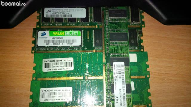 Lot 5 x ddr memorii 256 512 128 pc3200