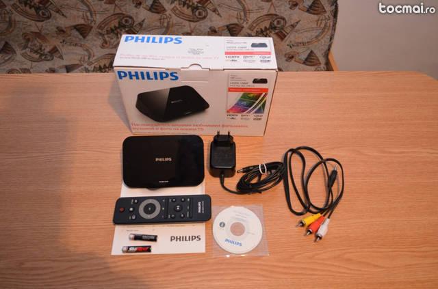 Media player philips hmp3000/ 12 factura, garantie expirata