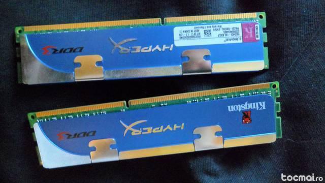 Memorie Kingston 4Gb KIT 2x 2GB DDR3 1600MHz HyperX Blu