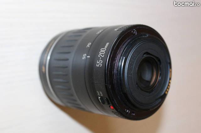 Obiectiv canon ef 55- 200 usm