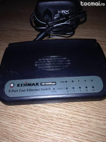 Switch edimax es- 3105p 5 porturi