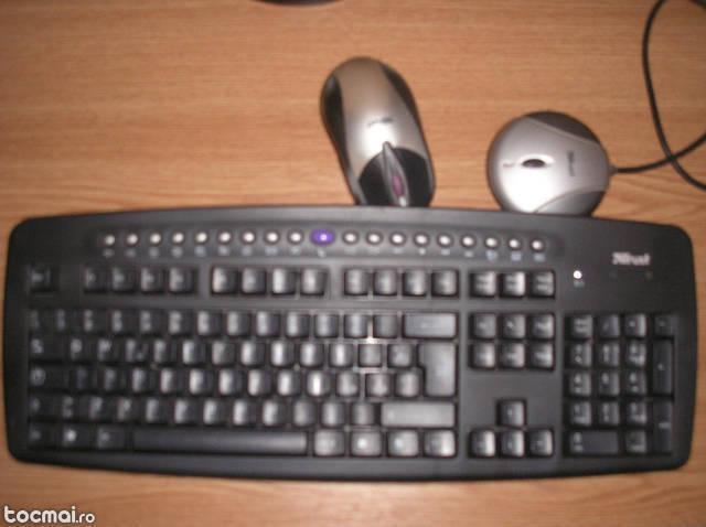 Tastatura si Mouse Logitech Wireless