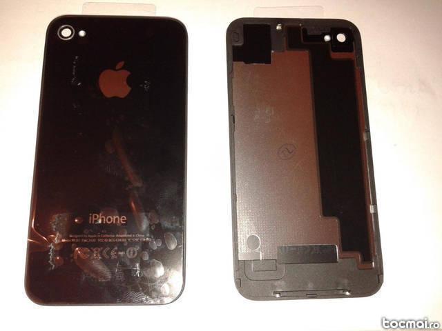capac baterie case spate iPhone 4S model A1387 alb sau negru