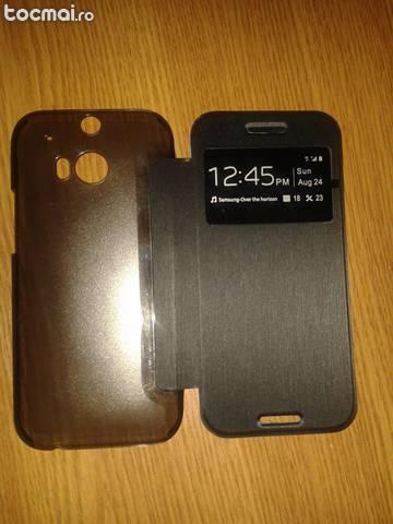 Husa HTC M8 Flip Cover
