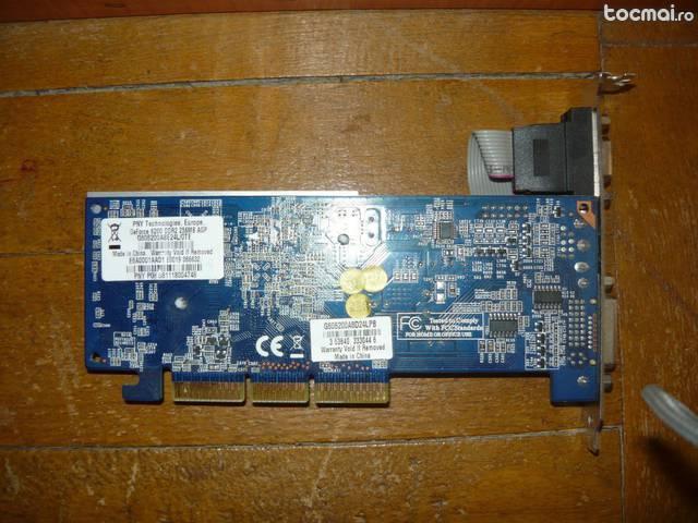 Placa video DDR2 128 biti GeForce 6200 AGP