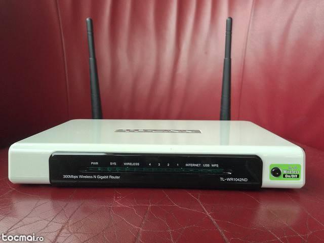 Router Wireless TP- Link TL- WR1042ND Gigabit Lan