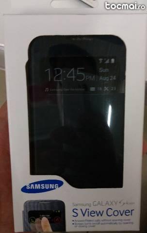 Husa S- View activa Samsung Galaxy S4 Mini original sigilat