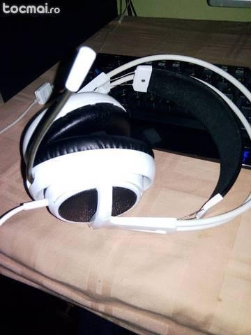 Casti steelseries siberia white v2