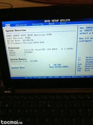 Dezmembrez laptop Asus EEE PC 1005P