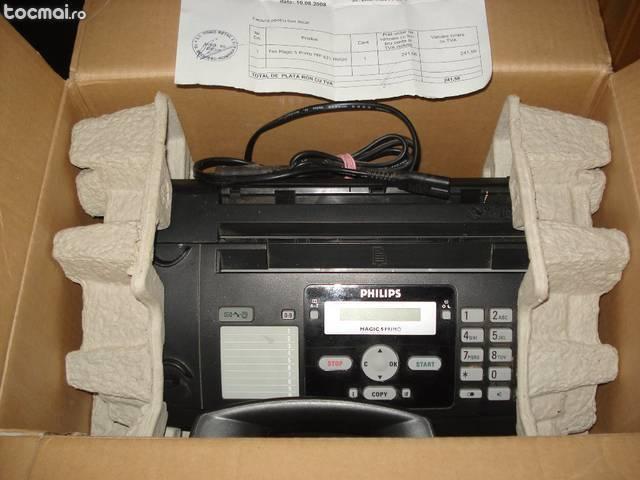 Fax Philips nefolosit, la cutie