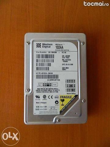 Hard Disk Western Digital Caviar 10. 2 Gb , Ide