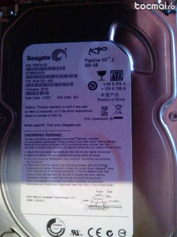HDD Seagate 500GB 7200rpm
