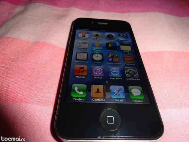 Iphone 4, 16 gb, negru, nevarlocked, - tipla- fara defecte
