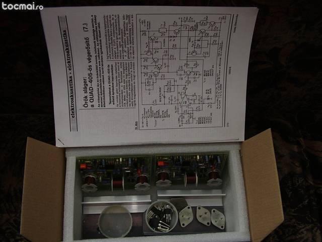 Kit amplificator audio hi- fi stereo ''quad 405''