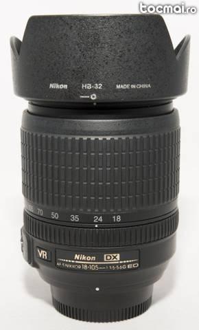 Nikon dx nikkor af- s 18- 105mm vr