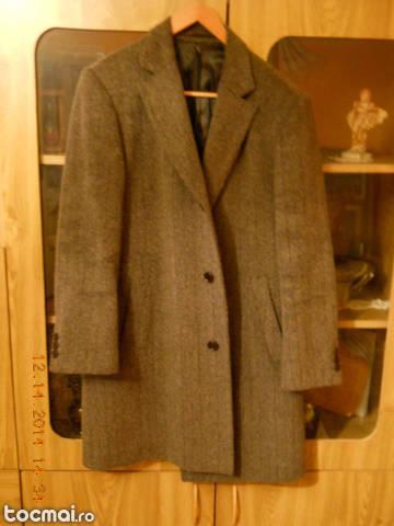 Palton din lana barbati Luigi Zanieri marimea 50