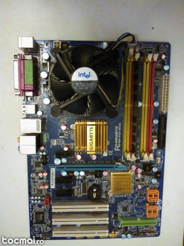 Placa de Baza sk. 775 + Procesor