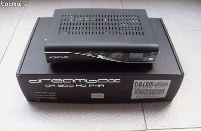 Receptoare dreambox 500, 500 s , 800 hd se si alte modele!