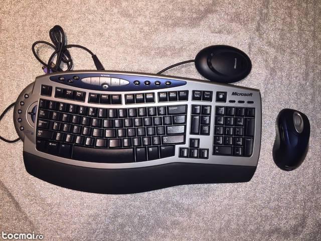 Tastatura si Mouse Microsoft Photo fara fir, nefolosite