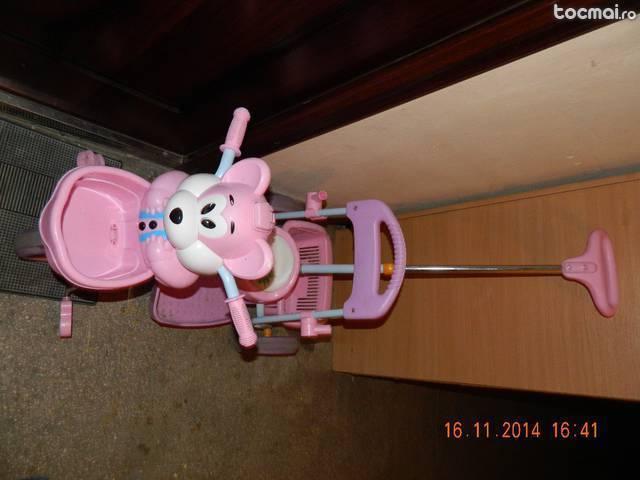 tricicleta roz