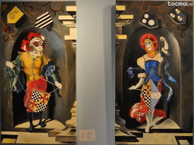 Cadouri, tablouri, 100x100cm, 2011