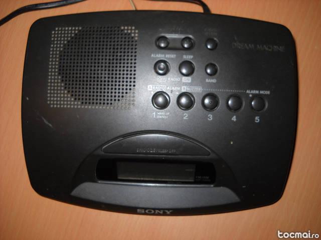 Radio cu ceas Sony