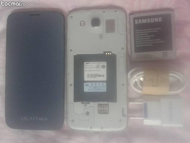 Samsung i9158 galaxy mega 5. 8 alb nou 8mp 1, 5gb ram 8gb