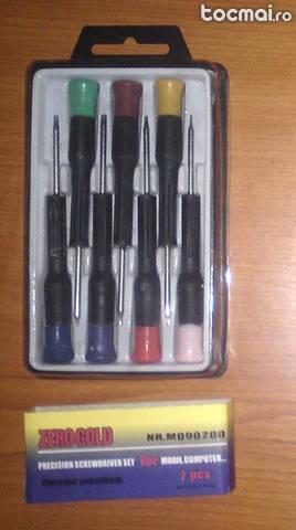 Set 7 surubelnite Torx - electrinica mecanica (telefon, ceas