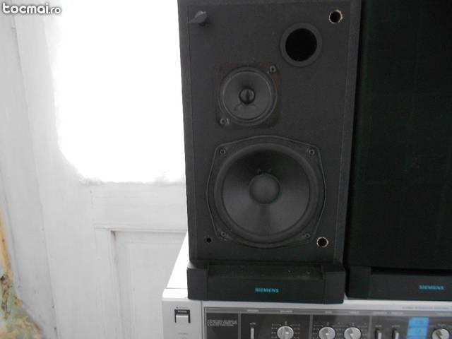 Sistem audio Sanyo cu boxe Siemens de 60 W