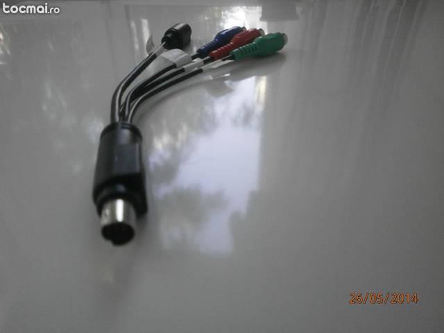 Adaptor HDTV Placi Video (9 pin S- video to 4 pin S- video+3)