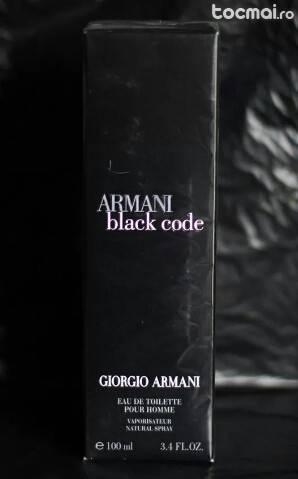 armani black code