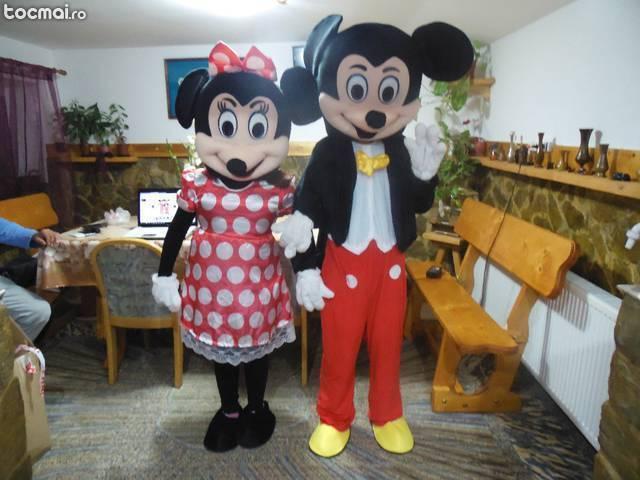 Costume mickey mouse si minnie mouse