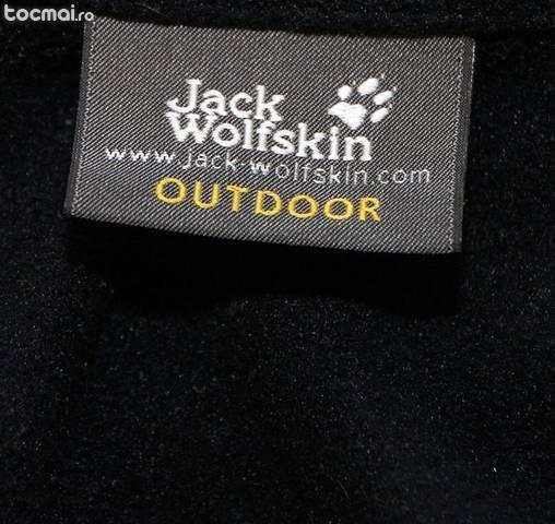 Jack Wolfskin Polar Fleece - zip in - Black, Men, L