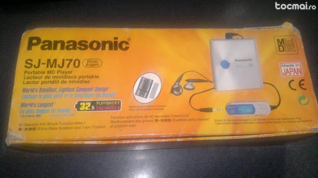Minidisc portabil Panasonic SJ- MJ70
