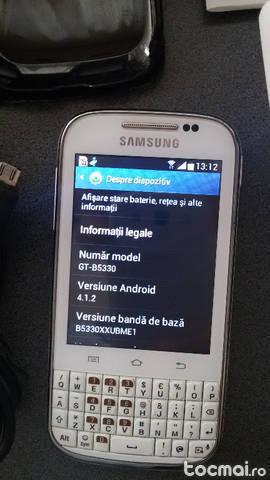 Samsung b5330 galaxy chat white necodat