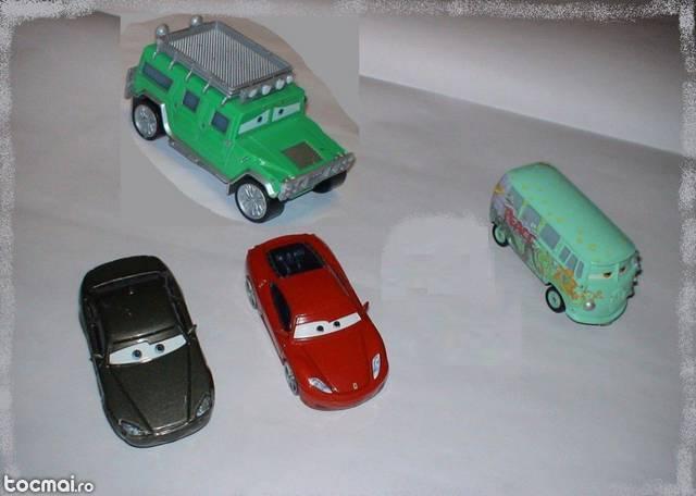 4 masini din seria Cars, metalice, originale