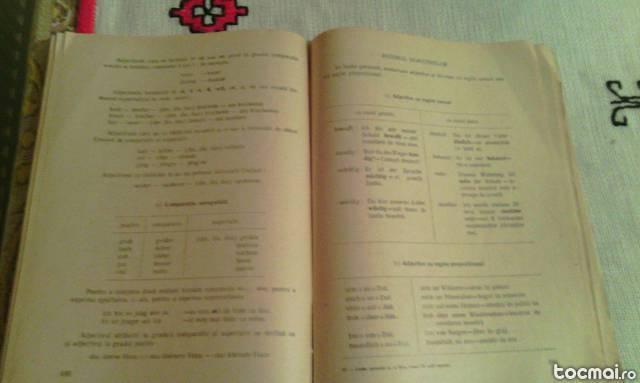 Carte Limba Germana, manual pentru clasa a XI- a, 1965