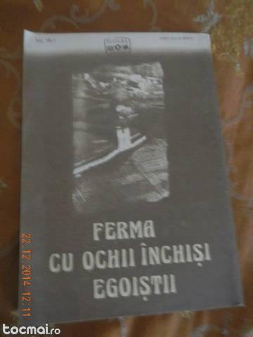 Cartea Ferma. Cu ochii inchisi. Egoistii de Federigo Tozzi