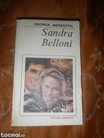 Cartea Sandra Belloni de George Meredith