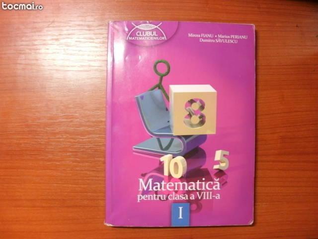 Culegere de matematica pt clasa a opta semestrul 1