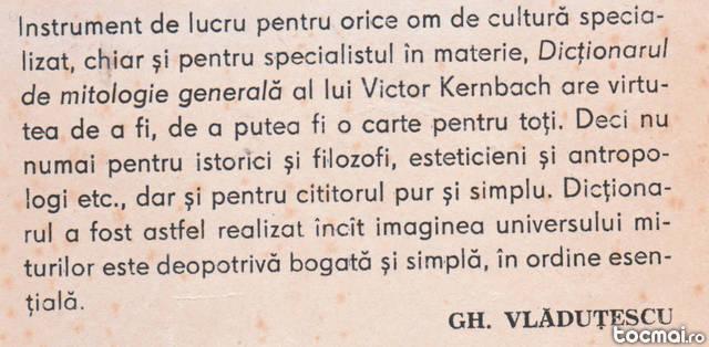 Dictionar de mitologie generala