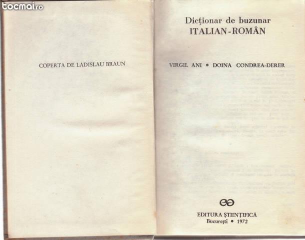 Dictionar italian- roman