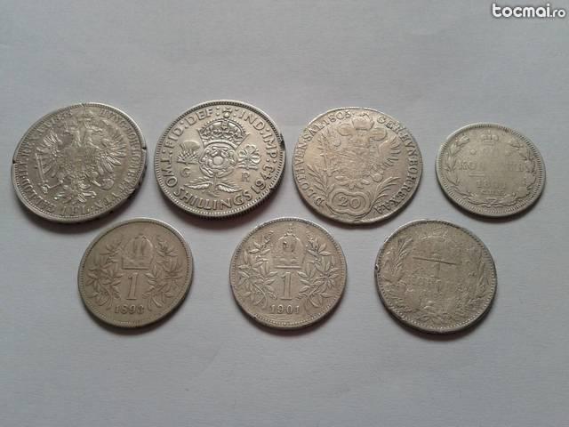 Lot monede argint