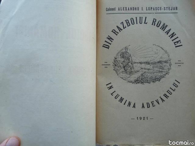 Div. 9, 10 si Reg. 3 artilerie in Dobrogea si Marasesti , 1921