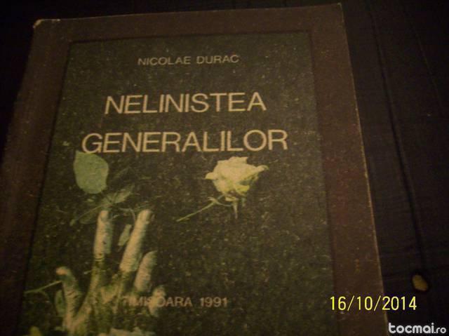 nelinistea generalilor- nicolae durac 1991
