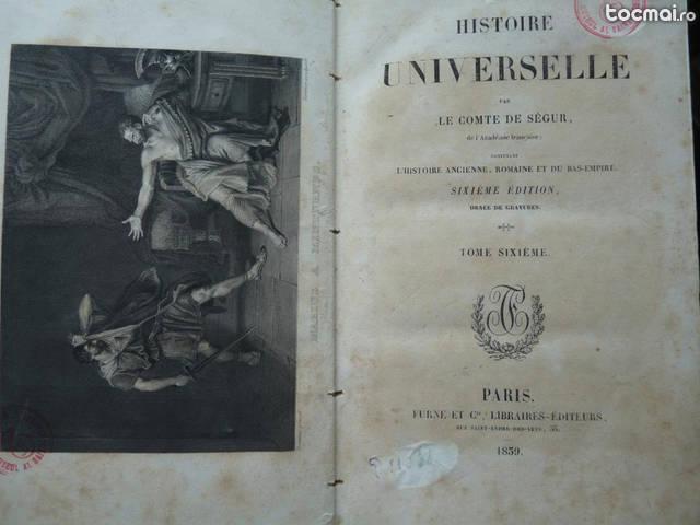 Contele de Segur , Istoria veche romana , Paris , 1859